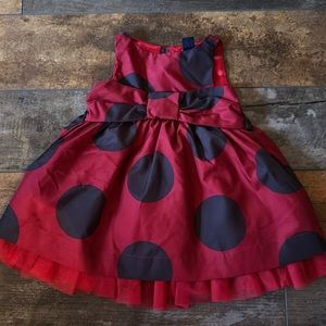 Baby Gap Polka Dot Formal Dress